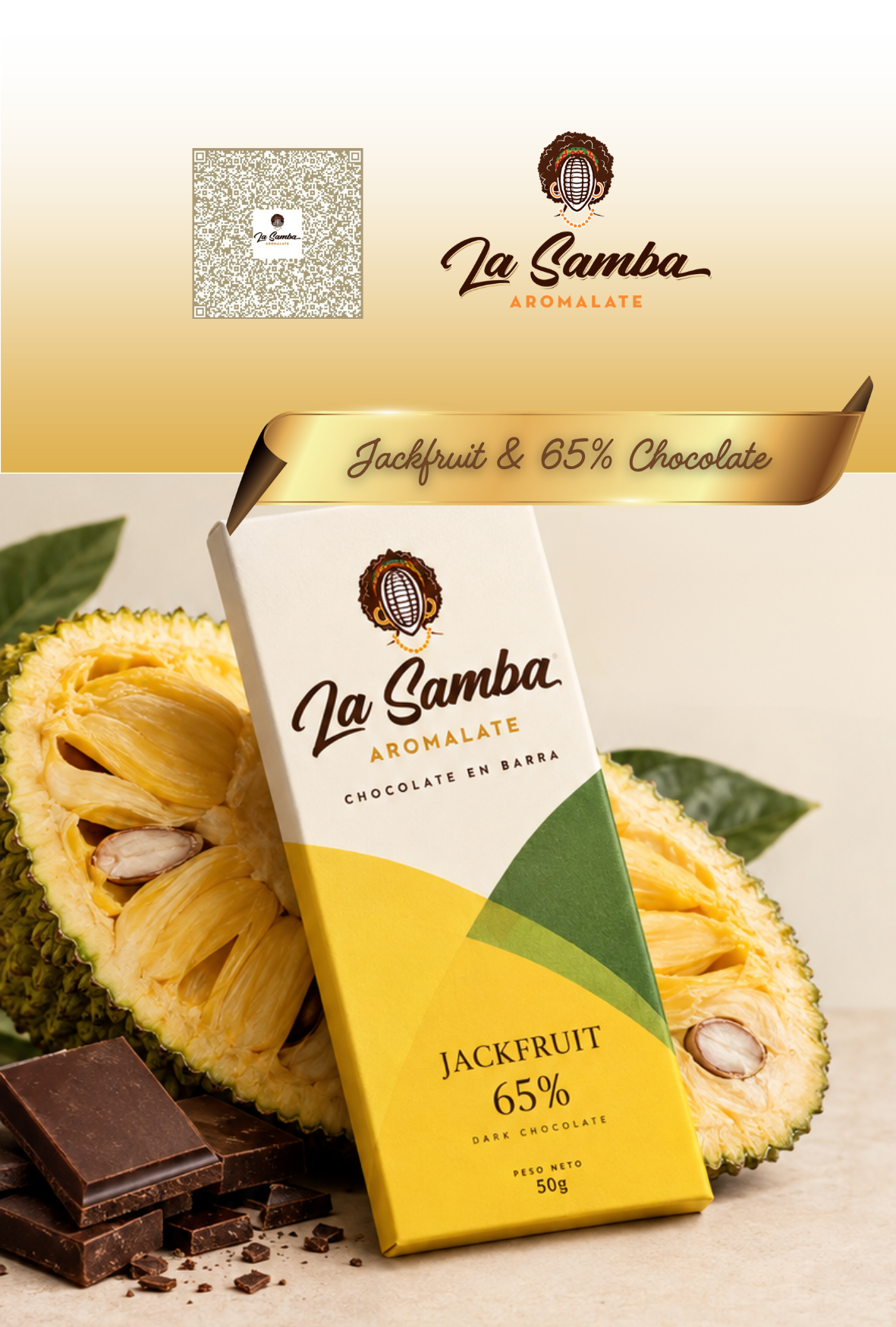 La Samba Chocolate with Jackfruit