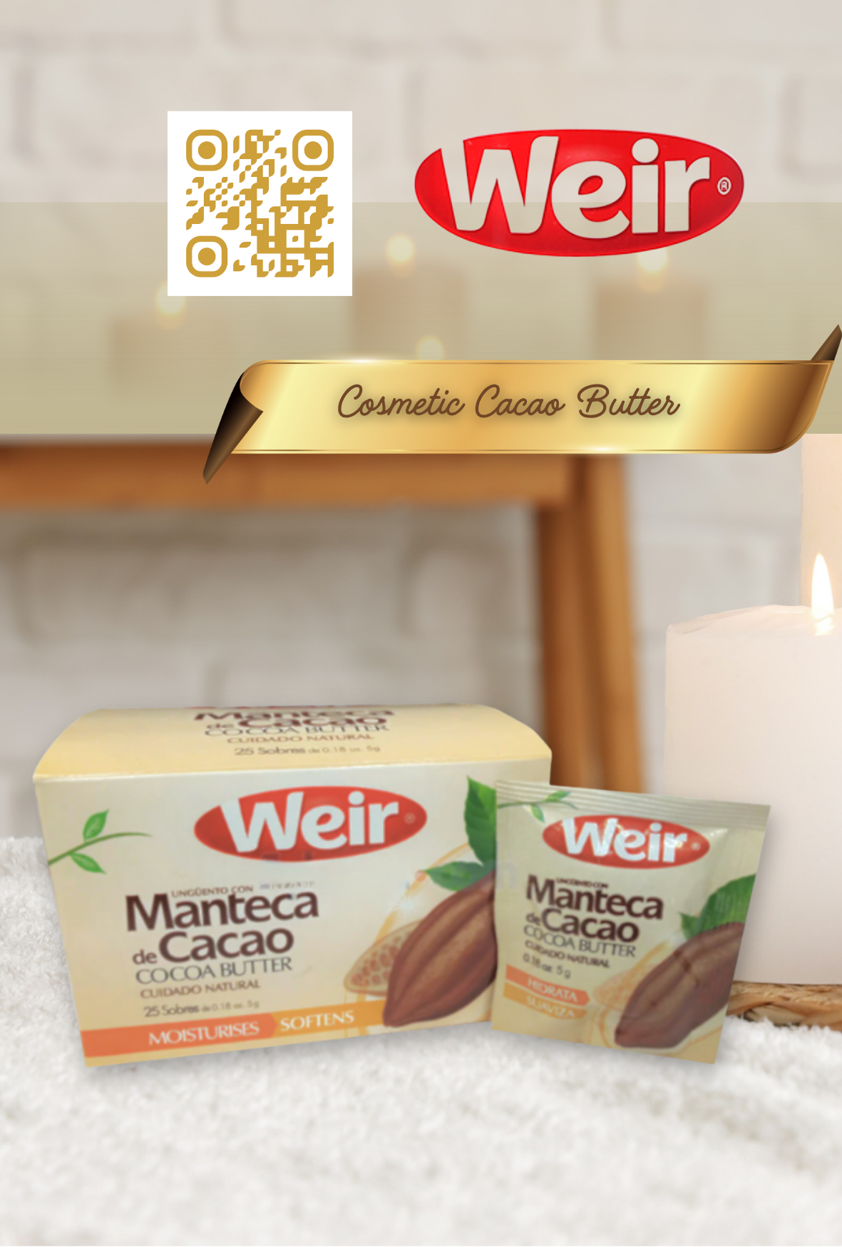 Weir Cacao Butter Lotion