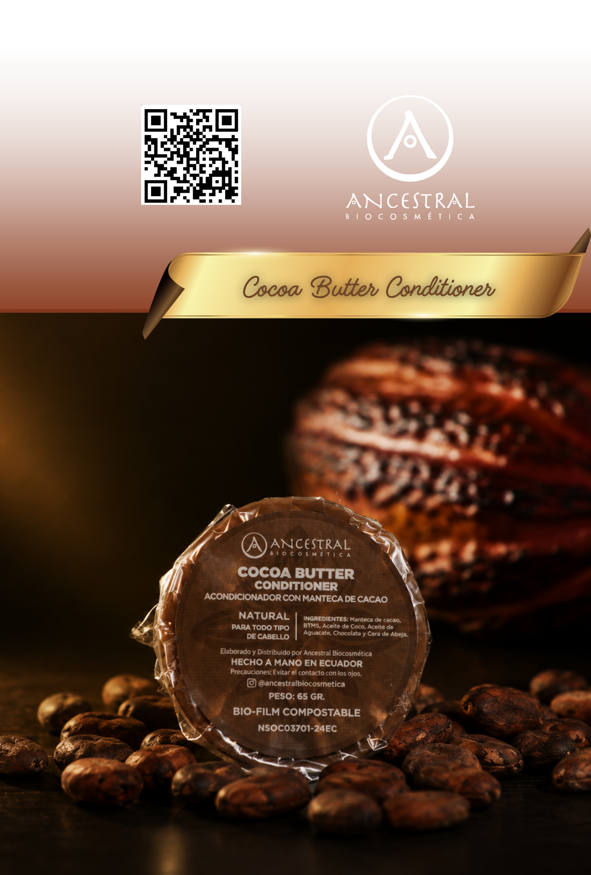 Ancestral Cacao Butter Conditioner